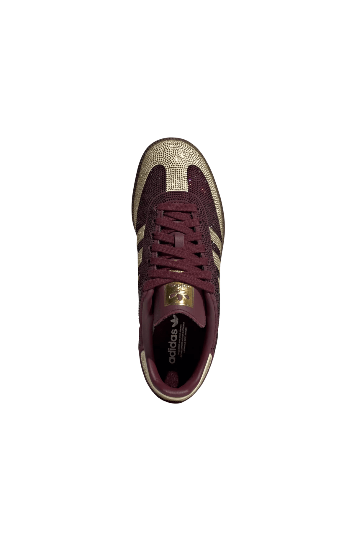 Tênis Adidas Samba OG Bordo/Dourado KJ7488 - NewSkull