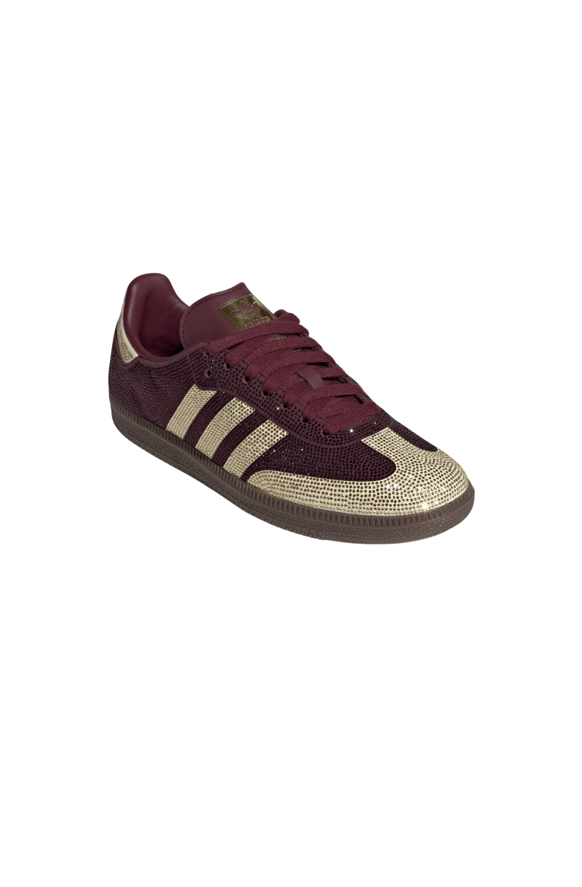 Tênis Adidas Samba OG Bordo/Dourado KJ7488 - NewSkull