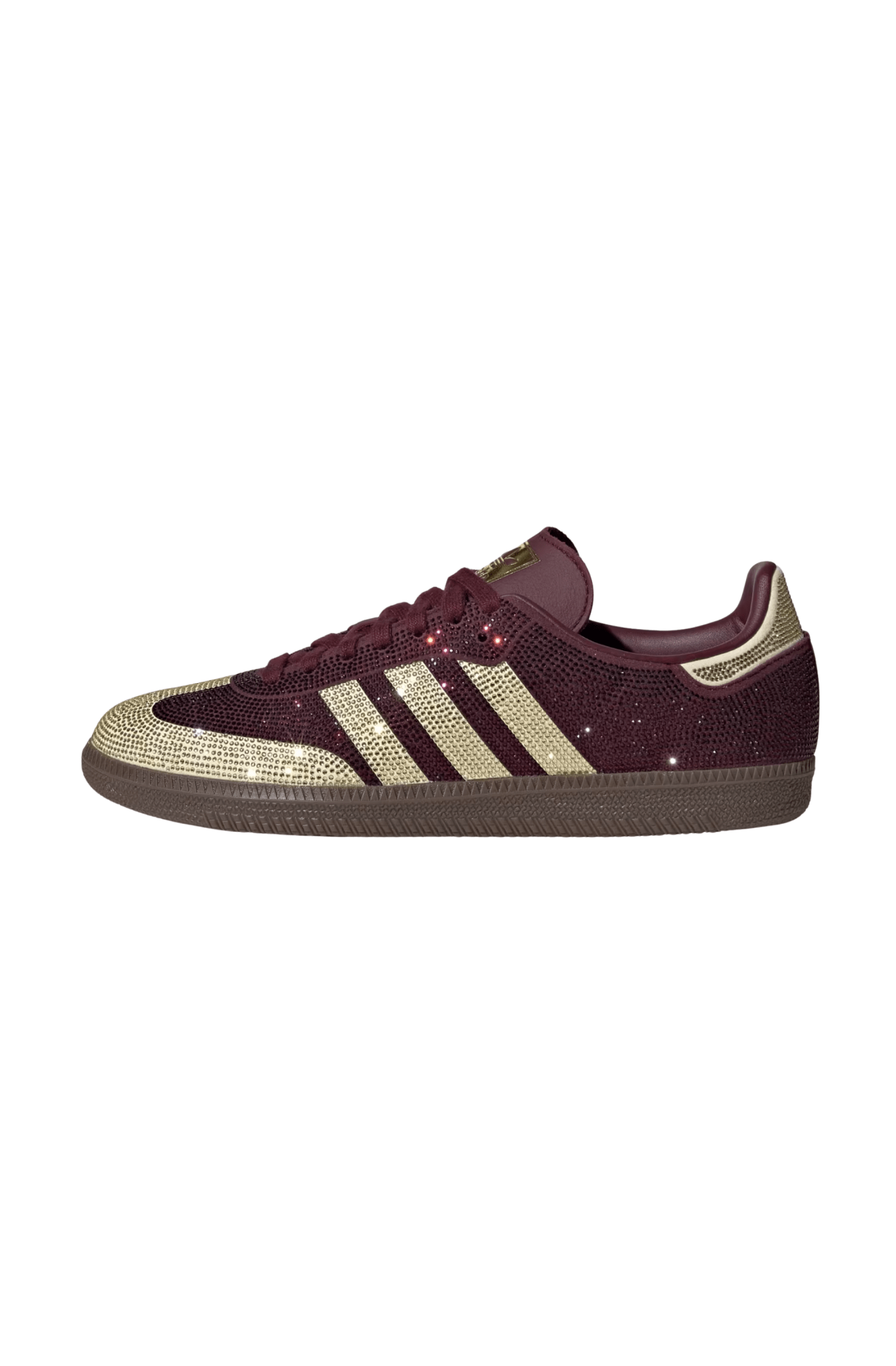 Tênis Adidas Samba OG Bordo/Dourado KJ7488 - NewSkull