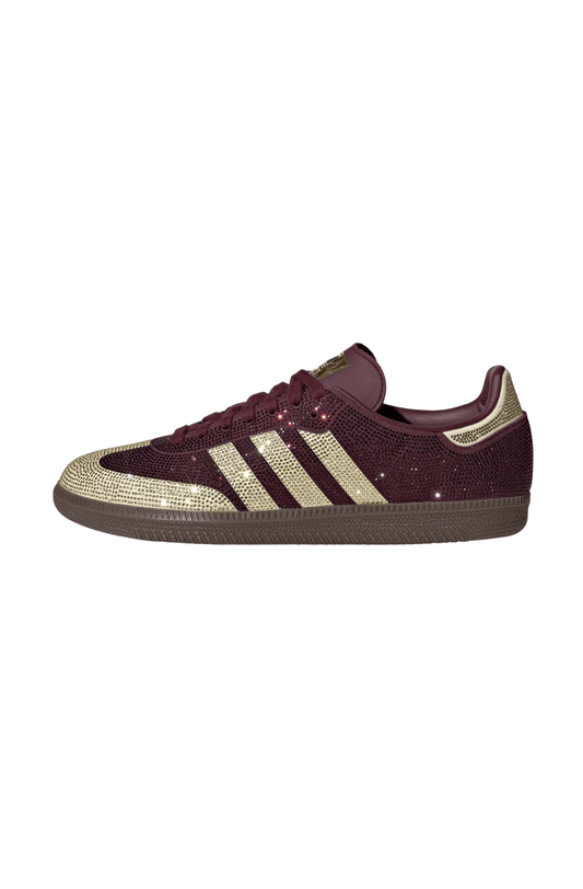 Tênis Adidas Samba OG Bordo/Dourado KJ7488 - NewSkull