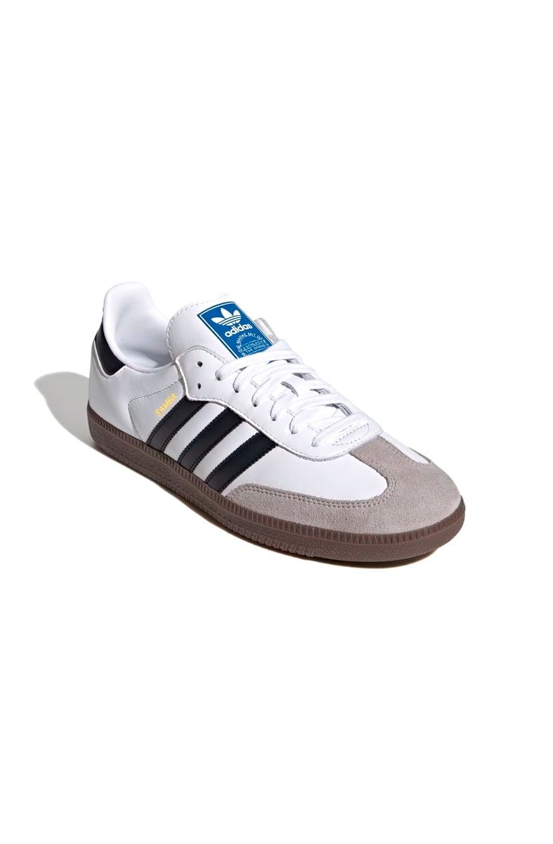 Tênis Adidas Samba OG Branco/Preto JK3367 - NewSkull