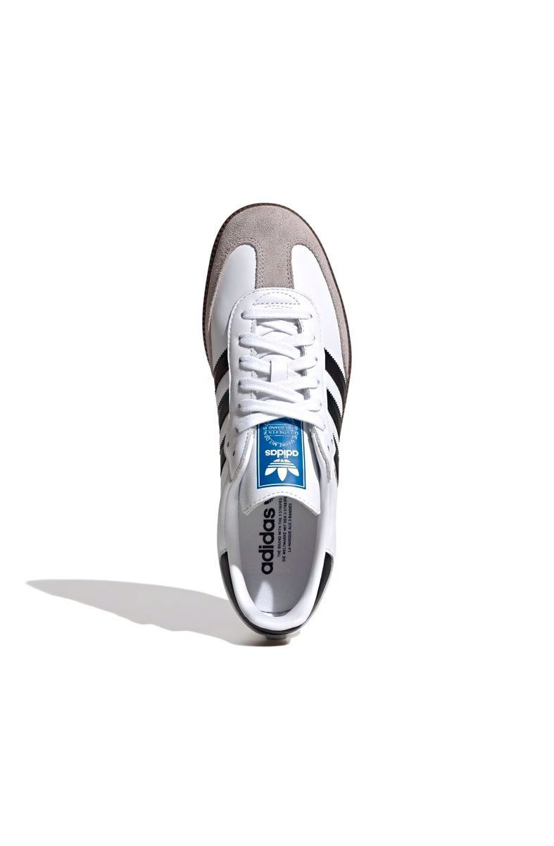 Tênis Adidas Samba OG Branco/Preto JK3367 - NewSkull