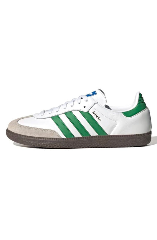 Tênis Adidas Samba OG Branco/Verde - NewSkull