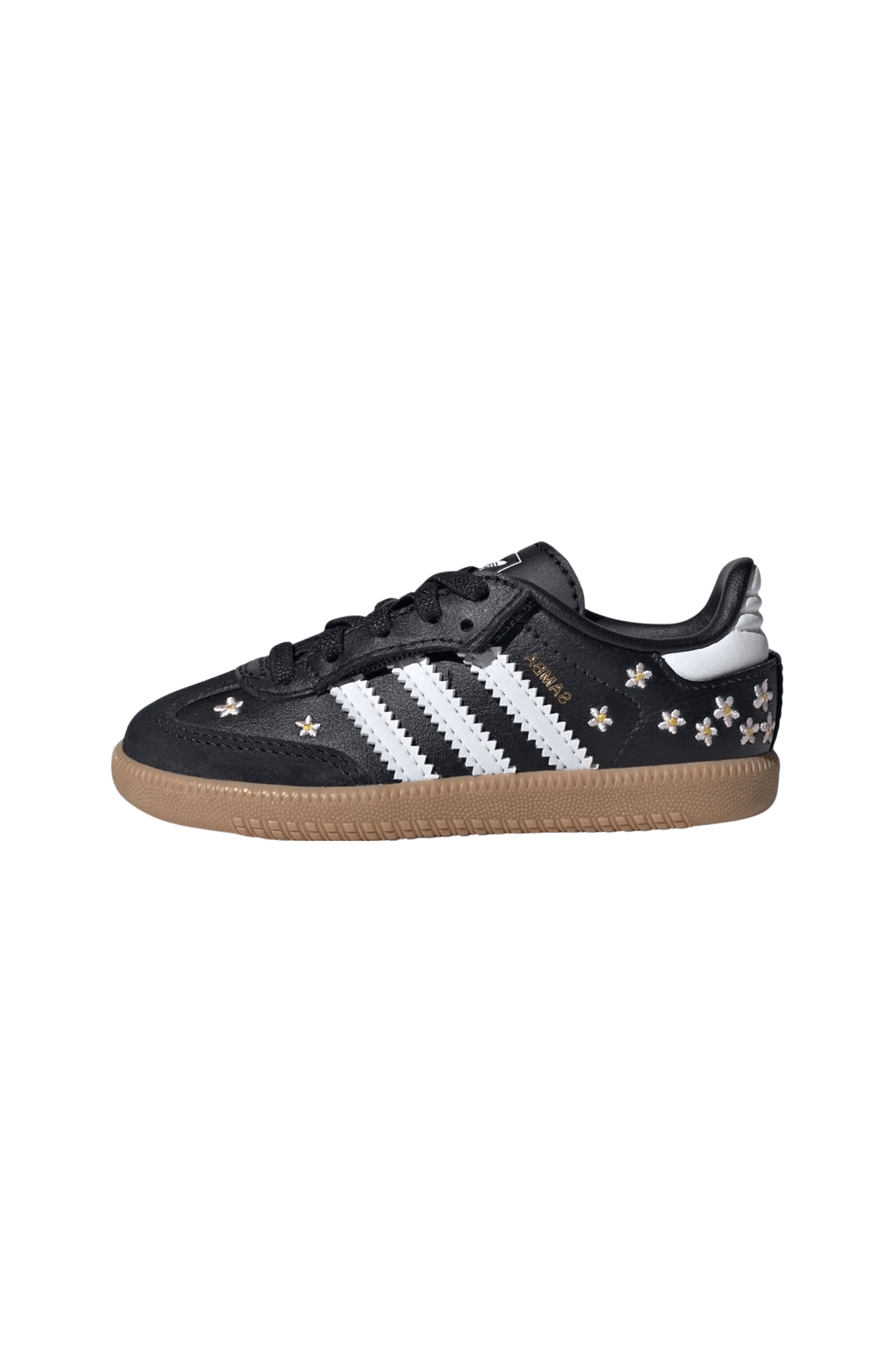 Tênis Adidas Samba OG Comfort Closure Elastic Lace Infantil Preto/Branco KI5667 - NewSkull