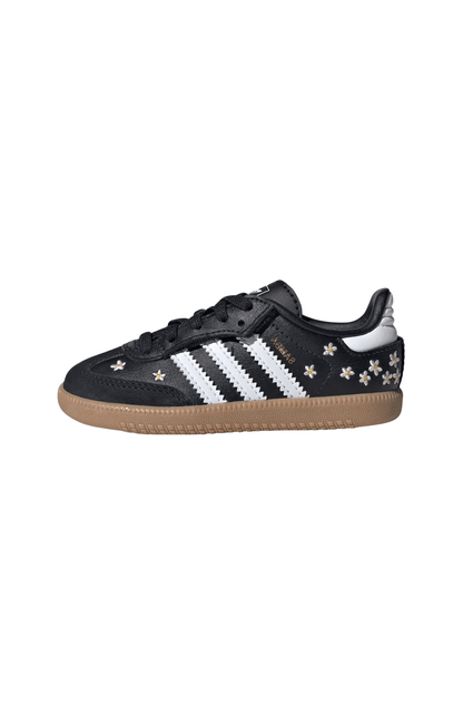 Tênis Adidas Samba OG Comfort Closure Elastic Lace Infantil Preto/Branco KI5667 - NewSkull