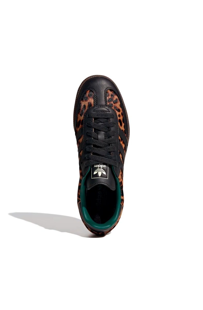 Tênis Adidas Samba OG Leopard Pack Preto/Verde JI2735 - NewSkull