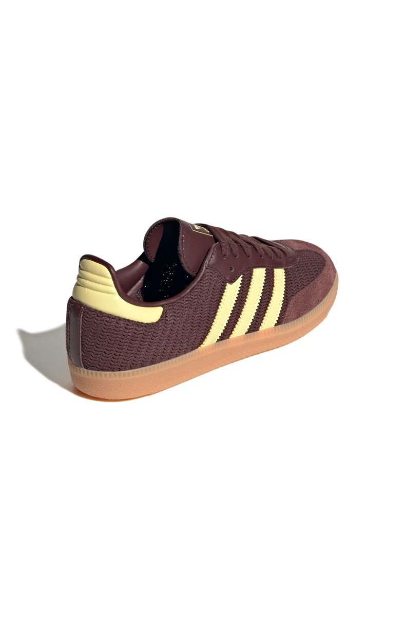 Tênis Adidas Samba OG Marrom/Amarelo JR8167 - NewSkull