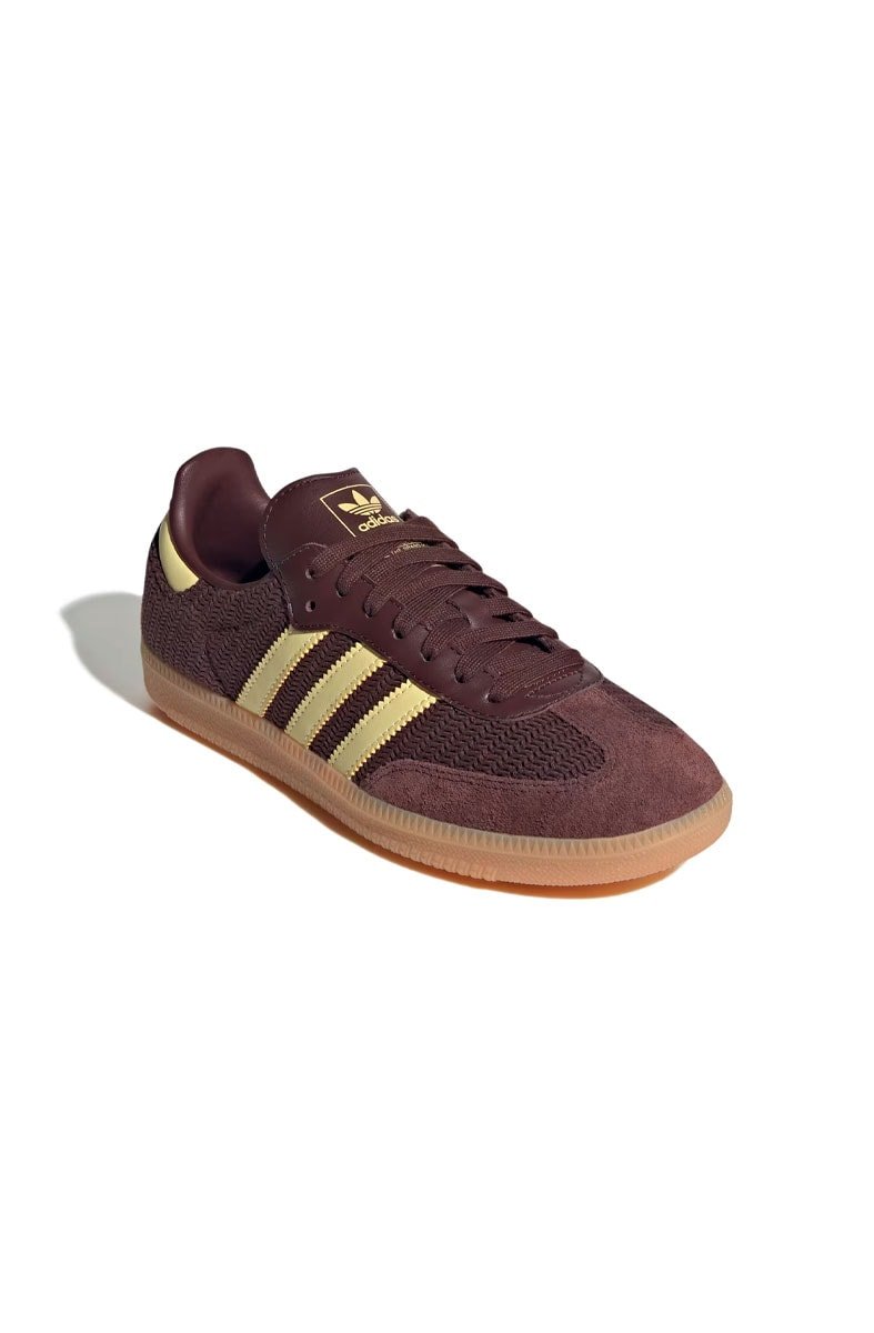 Tênis Adidas Samba OG Marrom/Amarelo JR8167 - NewSkull