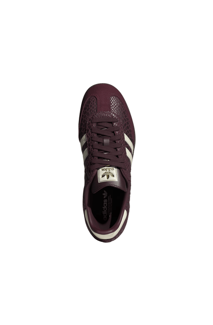 Tênis Adidas Samba OG Snakeskin Bordo/Branco IH3979 - NewSkull