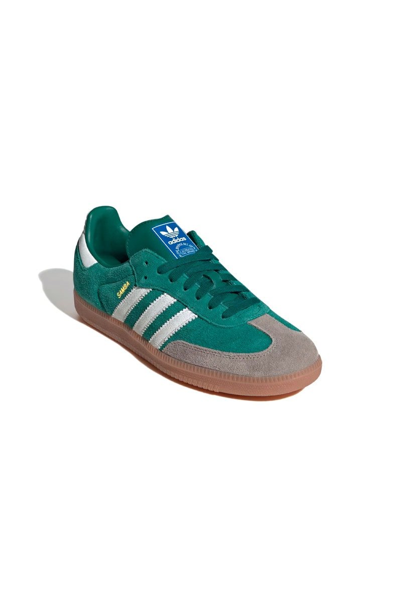 Tênis Adidas Samba OG Verde/Branco JK3371 - NewSkull