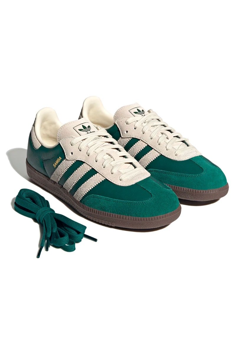 Tênis Adidas Samba OG Verde/Creme JI3215 - NewSkull