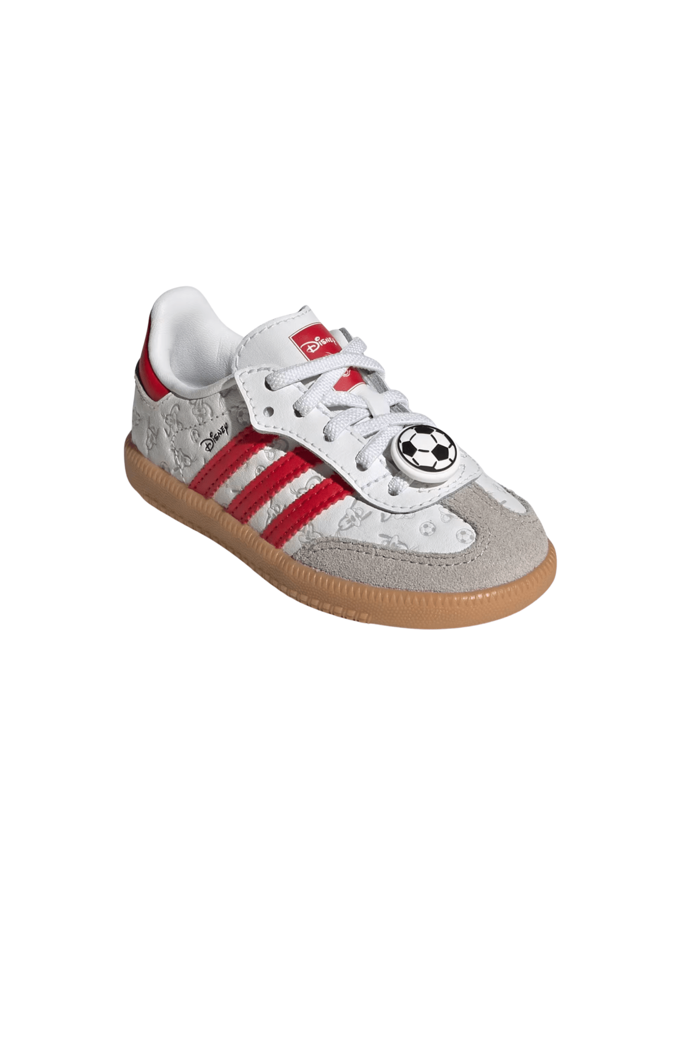Tênis Adidas Samba OG x Disney Elastic Lace Infantil Branco/Vermelho IH1754 - NewSkull