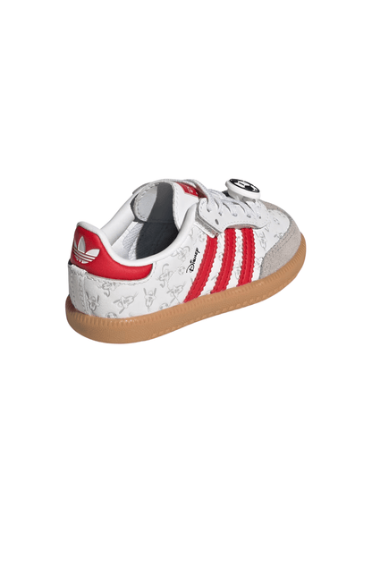 Tênis Adidas Samba OG x Disney Elastic Lace Infantil Branco/Vermelho IH1754 - NewSkull