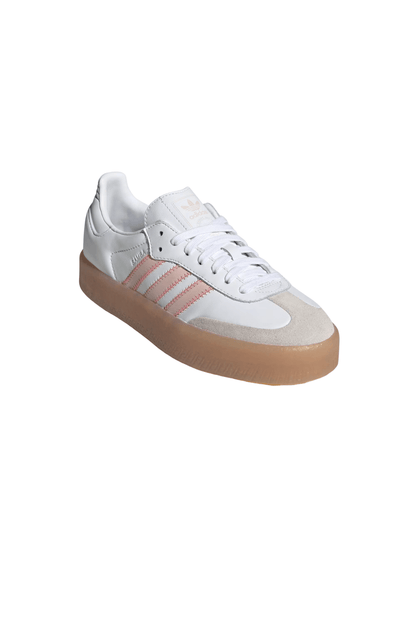 Tênis Adidas Sambae Branco/Rosa IH4026 - NewSkull