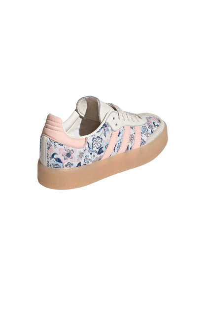 Tênis Adidas Sambae J Liberty London Bege/Floral JQ2009 - NewSkull