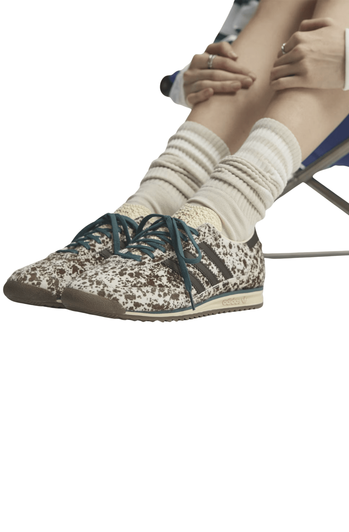Tênis Adidas SL 72 OG Pony Hair Off-White/Marrom KJ2287 - NewSkull
