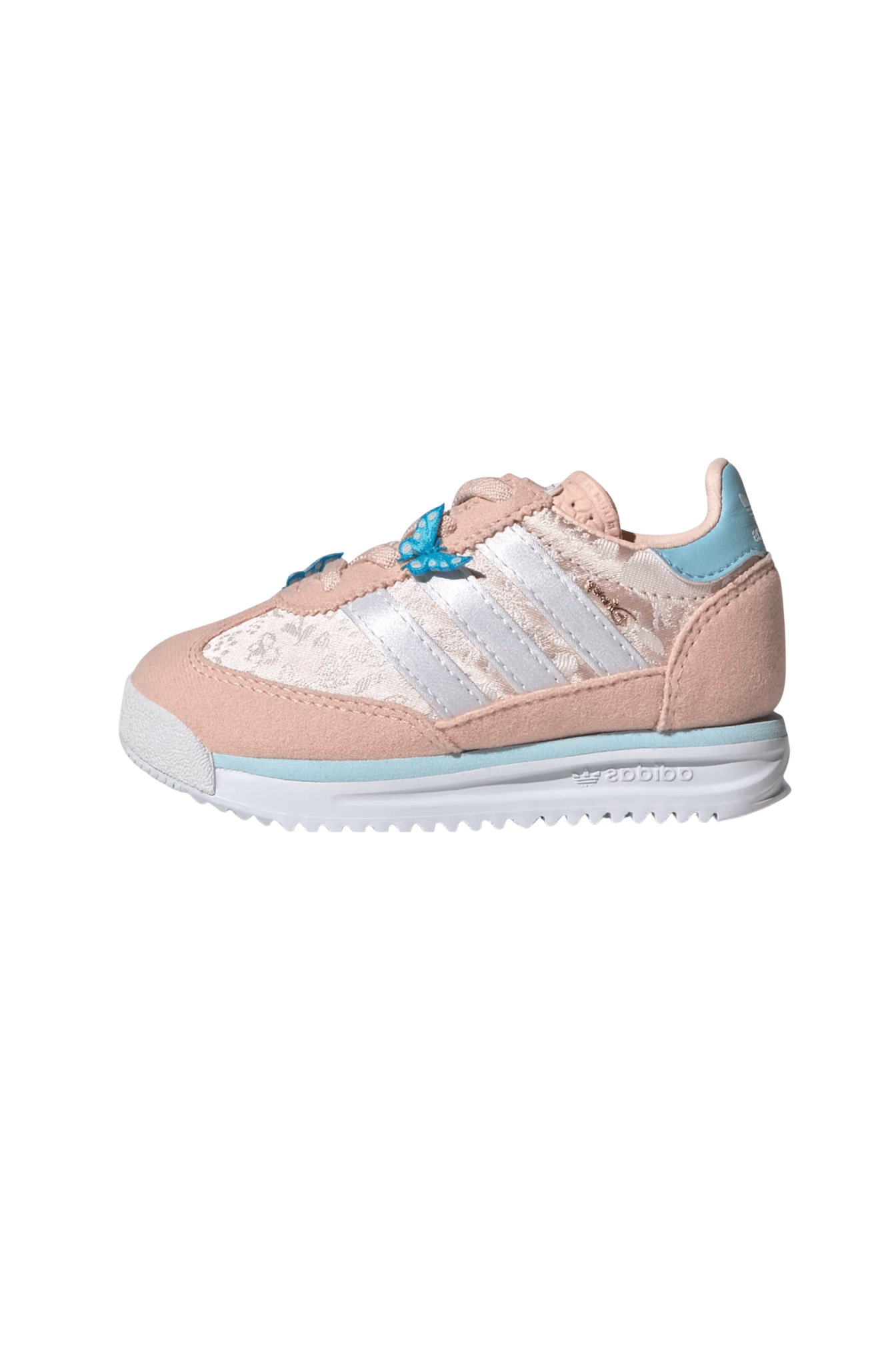 Tênis Adidas SL 72 RS x Disney Alice Elastic Lace Infantil Bege/Branco IH1707 - NewSkull