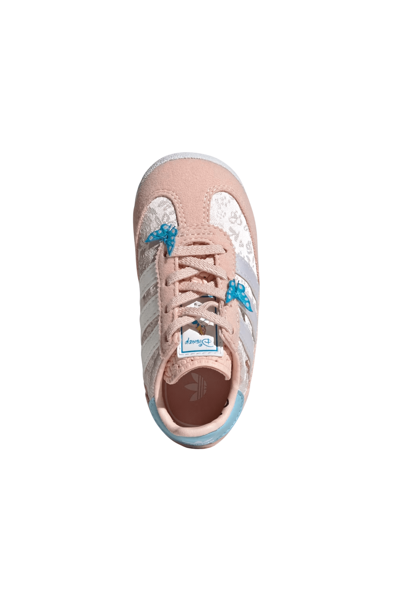 Tênis Adidas SL 72 RS x Disney Alice Elastic Lace Infantil Bege/Branco IH1707 - NewSkull