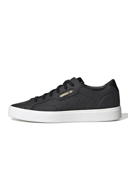 Tênis Adidas Sleek Feminino Preto/Branco - NewSkull