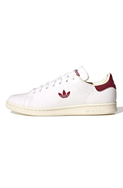 Tênis Adidas Stan Smith Sporty&Rich Branco/Bordo - NewSkull