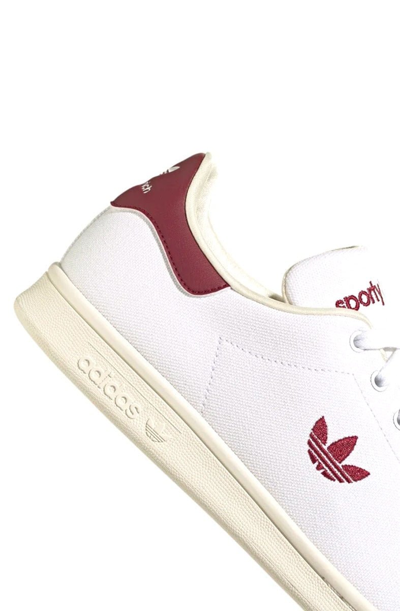 Tênis Adidas Stan Smith Sporty&Rich Branco/Bordo - NewSkull