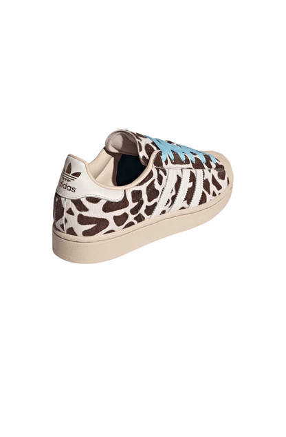 Tênis Adidas Superstar 2 Animal Print Marrom/Bege KH9031 - NewSkull