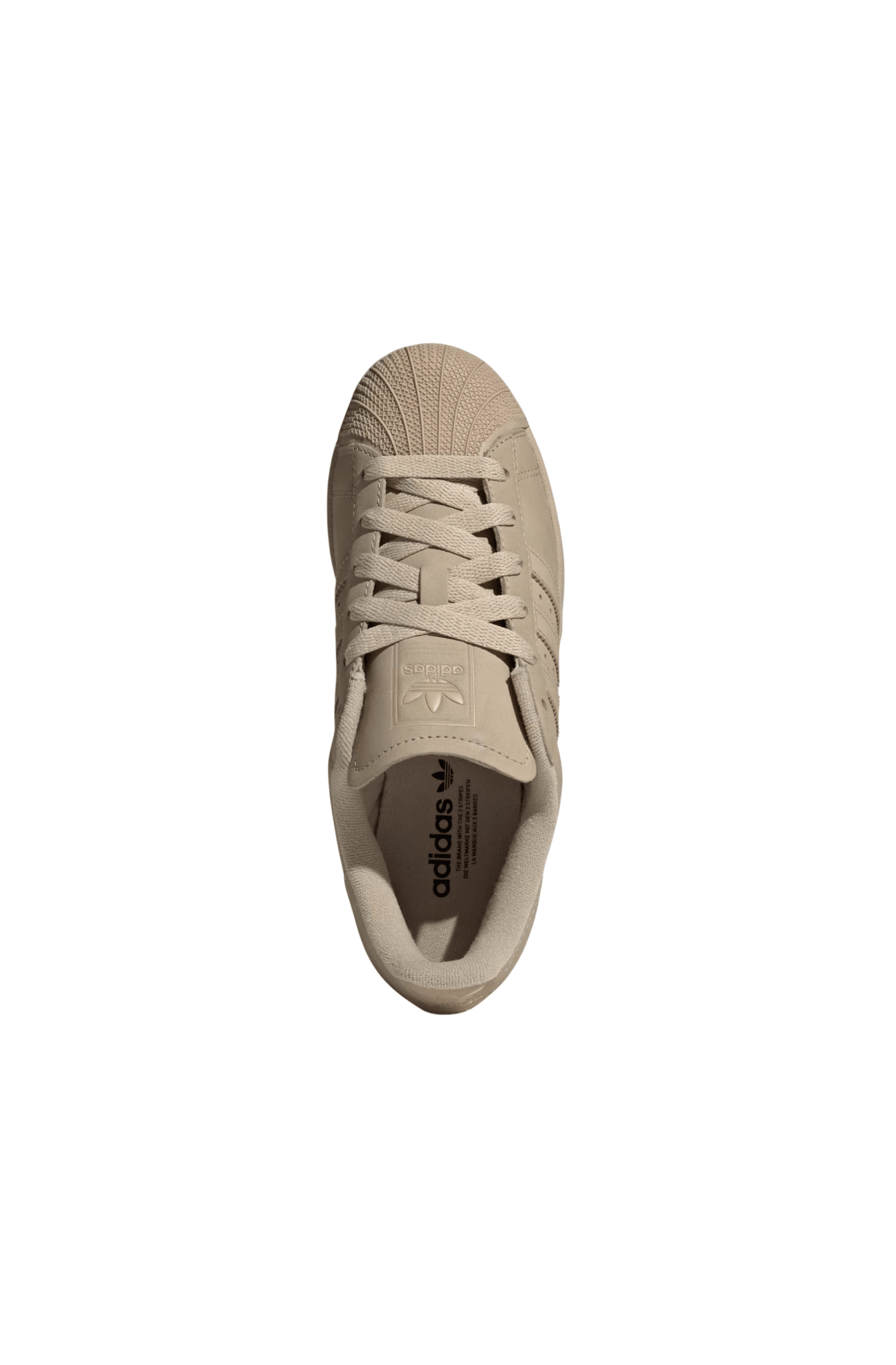 Tênis Adidas Superstar 2 Bege/Bege IH1611 - NewSkull