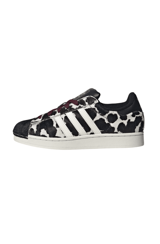 Tênis Adidas Superstar 2 Cow Print Preto/Branco KJ4647 - NewSkull
