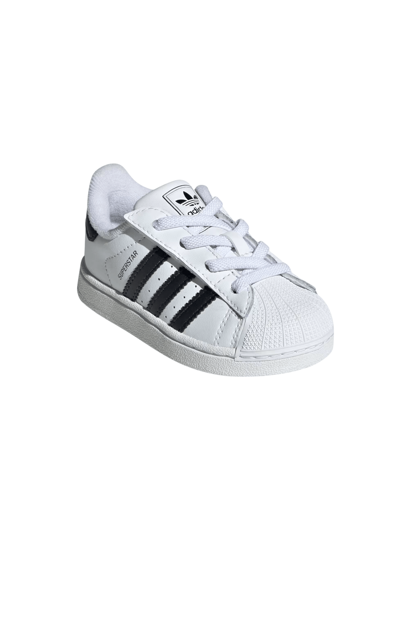 Tênis Adidas Superstar 2 Elastic Lace Infantil Branco/Preto JH9984 - NewSkull