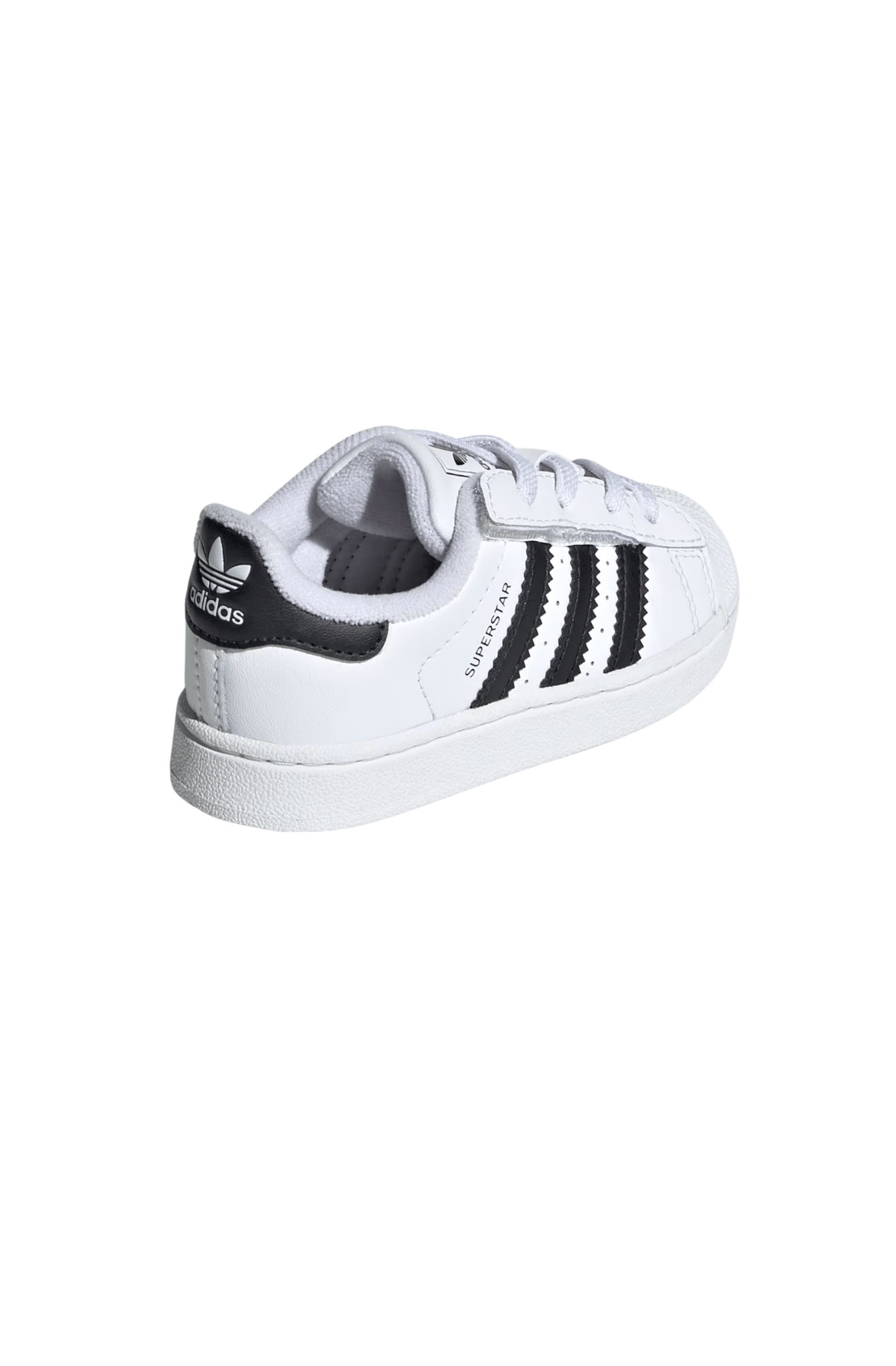Tênis Adidas Superstar 2 Elastic Lace Infantil Branco/Preto JH9984 - NewSkull