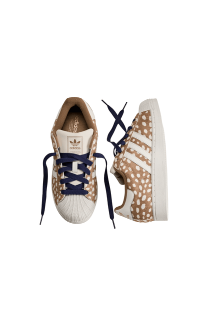 Tênis Adidas Superstar 2 Marrom/Bege KJ4642 - NewSkull