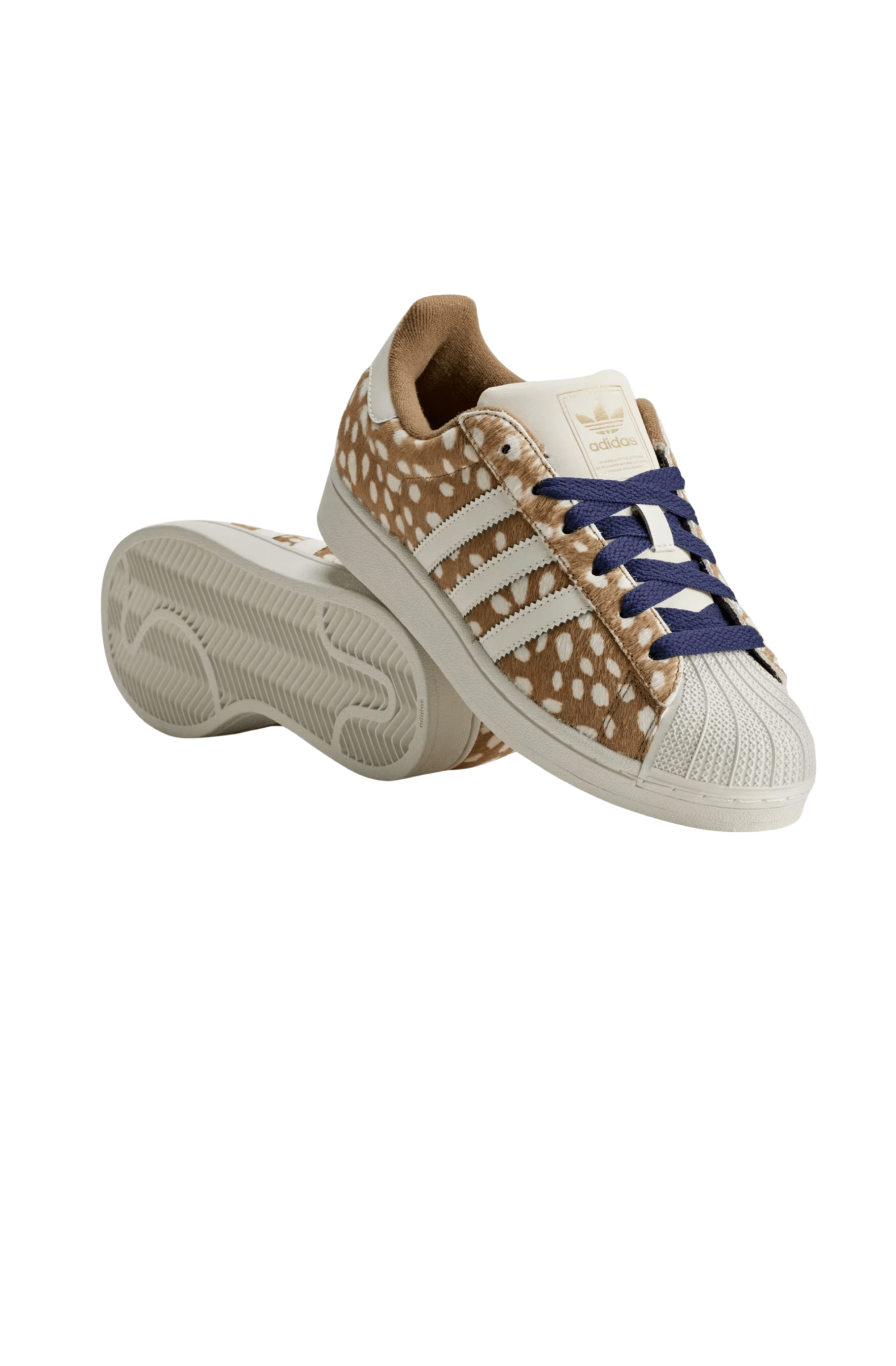 Tênis Adidas Superstar 2 Marrom/Bege KJ4642 - NewSkull