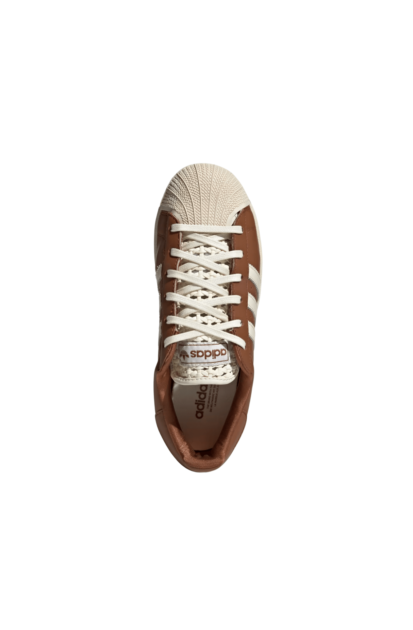 Tênis Adidas Superstar 2 Marrom/Creme KI3576 - NewSkull