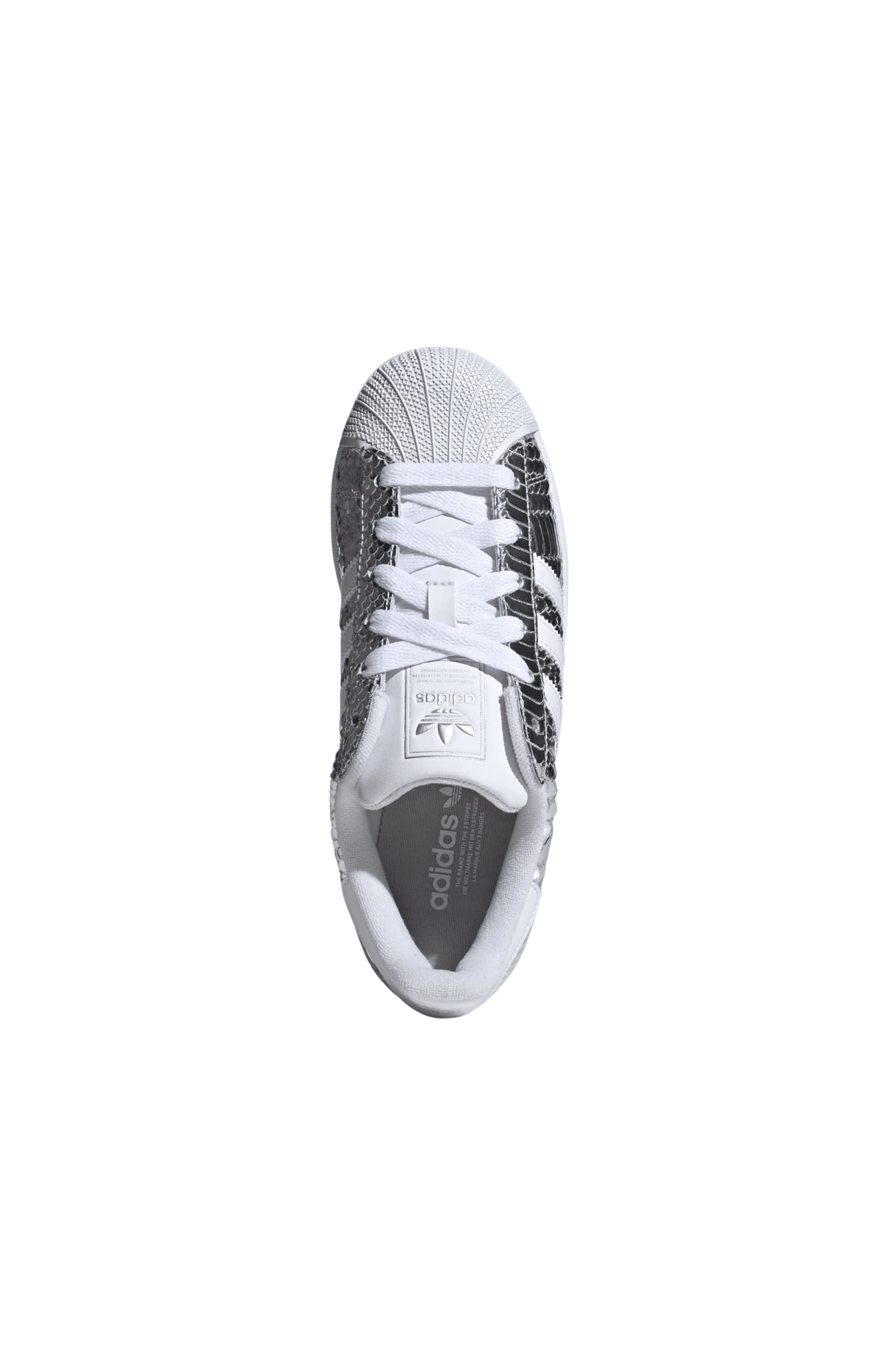 Tênis Adidas Superstar 2 Prata/Branco KH9020 - NewSkull