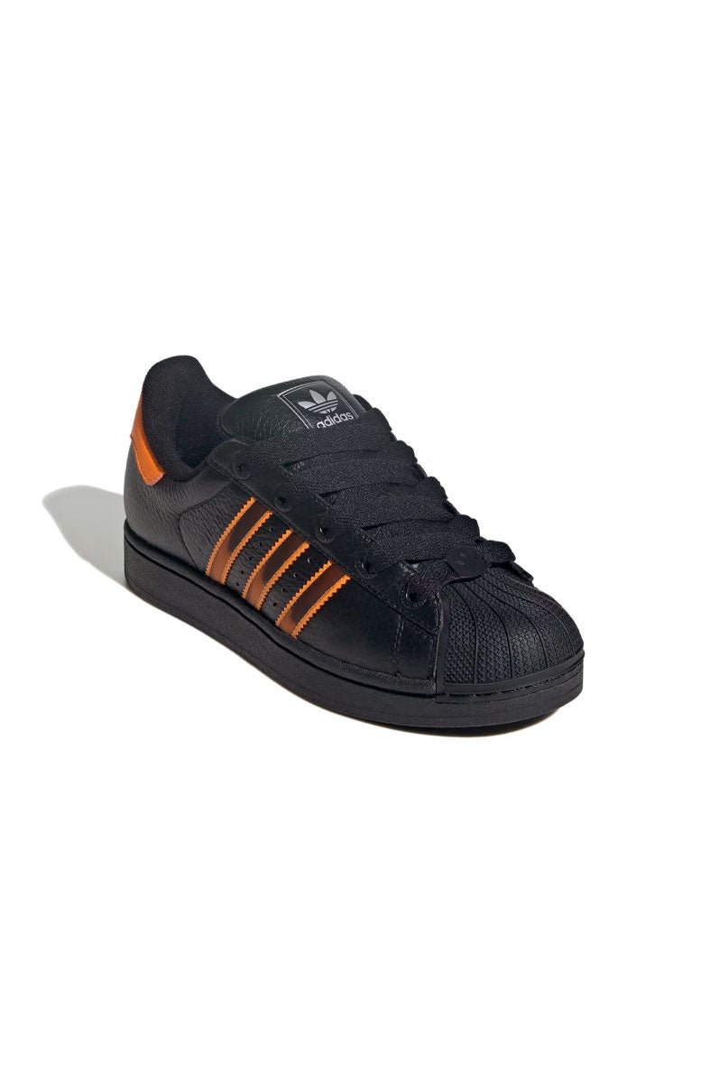 Tênis Adidas Superstar 2 Preto/Laranja JQ6469 - NewSkull
