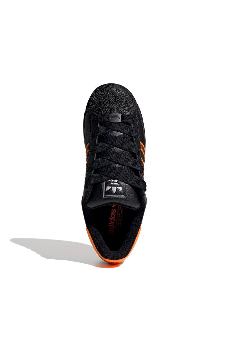 Tênis Adidas Superstar 2 Preto/Laranja JQ6469 - NewSkull