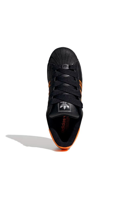 Tênis Adidas Superstar 2 Preto/Laranja JQ6469 - NewSkull