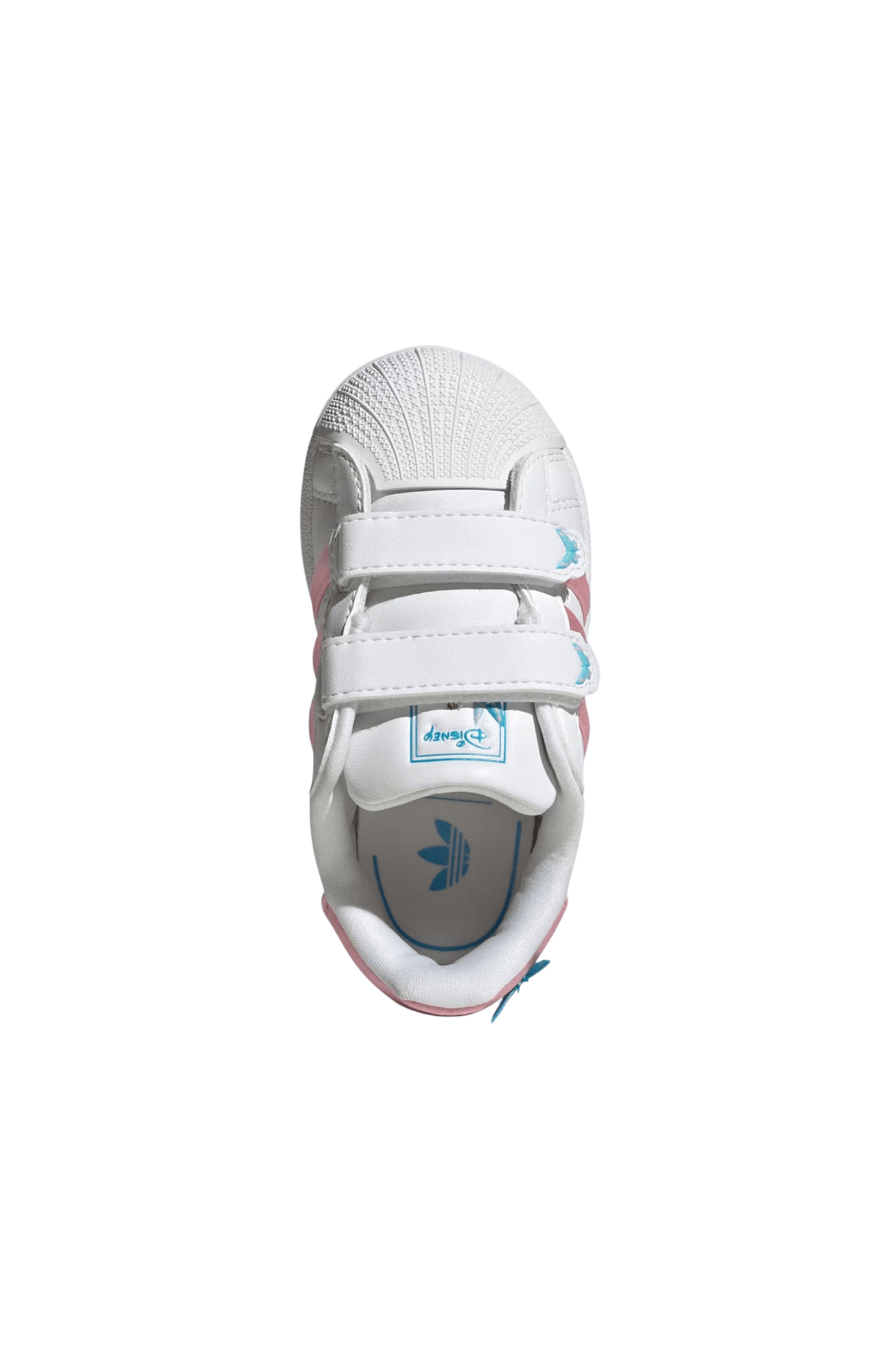 Tênis Adidas Superstar 2 x Disney Alice Comfort Closure Infantil Branco/Rosa IH1743 - NewSkull