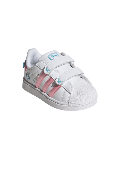 Tênis Adidas Superstar 2 x Disney Alice Comfort Closure Infantil Branco/Rosa IH1743 - NewSkull