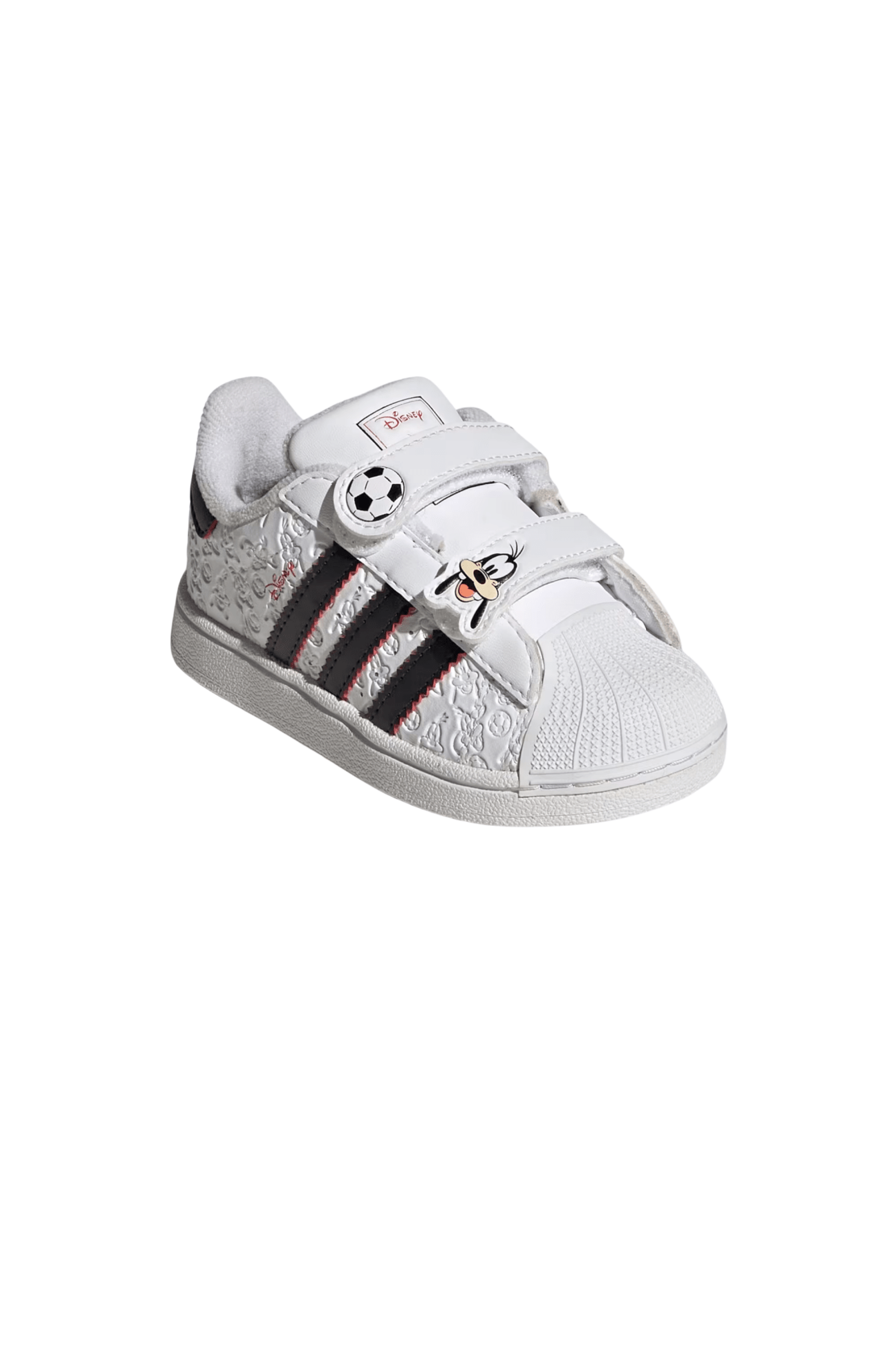 Tênis Adidas Superstar 2 x Disney Goofy Soccer Comfort Closure Infantil Branco/Preto IH1744 - NewSkull