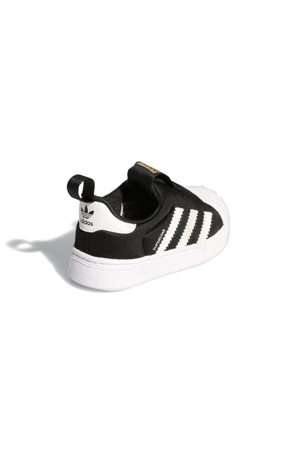 Tênis Adidas Superstar 360 Infantil Preto/Branco GX3233 - NewSkull