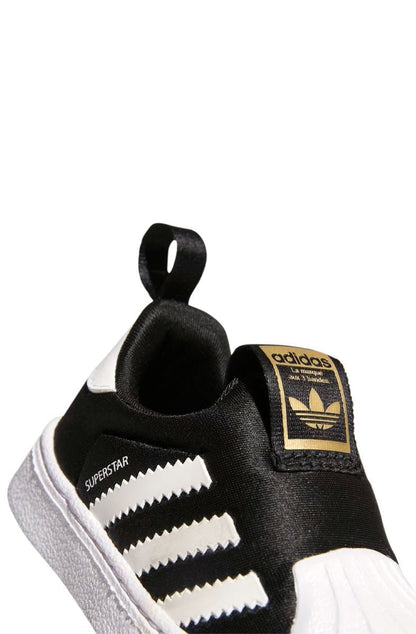 Tênis Adidas Superstar 360 Infantil Preto/Branco GX3233 - NewSkull