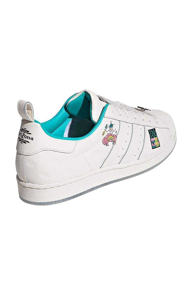 Tênis Adidas Superstar Arizona Branco/Verde - NewSkull