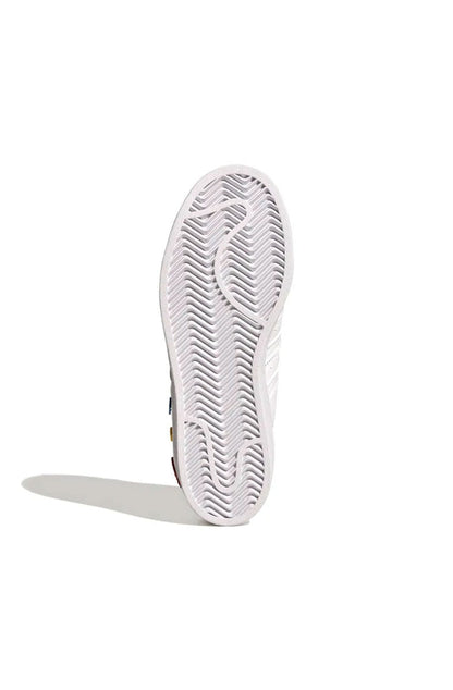 Tênis Adidas Superstar Branco/Color - NewSkull