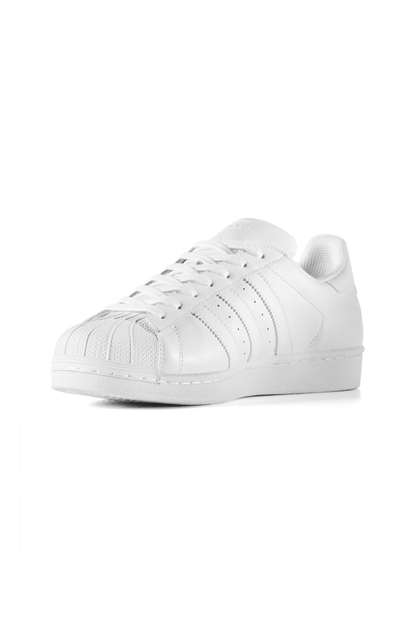 Tênis Adidas Superstar Foundation Branco/Branco - NewSkull