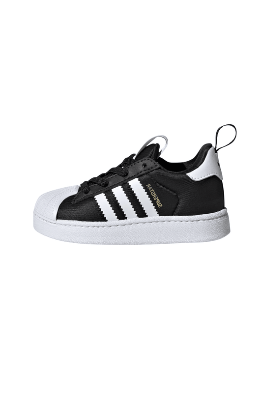 Tênis Adidas Superstar Quickon Infantil Preto/Branco KK2177 - NewSkull