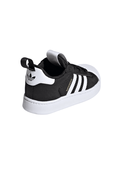 Tênis Adidas Superstar Quickon Infantil Preto/Branco KK2177 - NewSkull