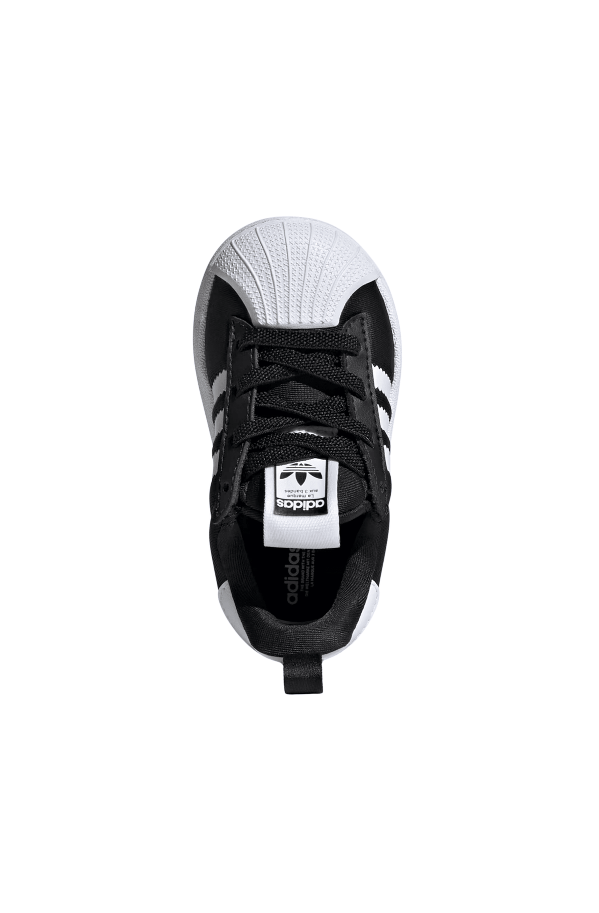 Tênis Adidas Superstar Quickon Infantil Preto/Branco KK2177 - NewSkull