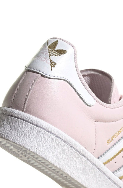 Tênis Adidas Superstar W Feminino Rosa/Branco - NewSkull