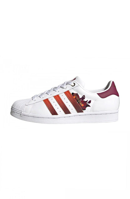 Tênis Adidas Superstar x Her Studio London Feminino Branco/Floral - NewSkull